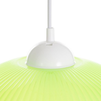 Люстра BayerLux Подвес BayerLuxная "Волна" E27 40Вт салатовый 40х40х18(+60)см