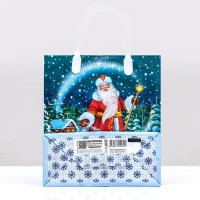 Новый год. Пакет "Сияние ночи", мягкий пластик, 22 х 25 см. Новый год. Пакет "Сияние ночи", мягкий пластик, 22 х 25 см.