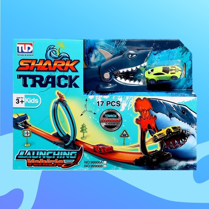 Автотрек «Акула» с машинкой и запуском Автотрек «Акула» с машинкой и запуском