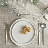 Скатерть Доляна "Душевная кухня" 110х146 см, 50% хлопок, 50% п/э, рогожка 158 г/м2 Скатерть Доляна "Душевная кухня" 110х146 см, 50% хлопок, 50% п/э, рогожка 158 г/м2