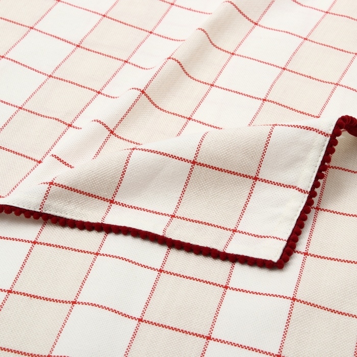 Дорожка Этель "Bright cage" 40х149 см, 100% хл, рогожка 186 г/м2