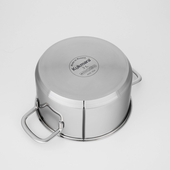 Кастрюля SAFIA, 3 л, d=20 cм, капсульное дно, индукция