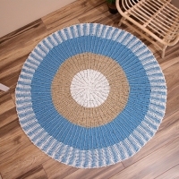 Коврик плетёный круглый 150 см Коврик плетёный круглый 150 см