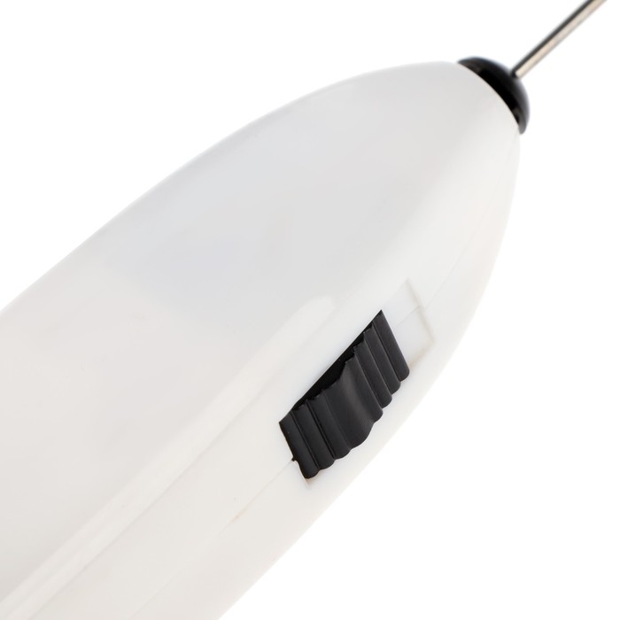 Капучинатор погружной Luazon LMR-07, от 2АА не в компл., цвет белый Капучинатор погружной Luazon LMR-07, от 2АА не в компл., цвет белый