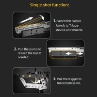 Конструктор &laquo;Техно. Дробовик&raquo;, 2 варианта сборки, 880 деталей