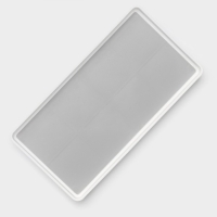 Столик - поднос для подачи Griten, складной, 36,2&times;19&times;3,7 см, цвет белый