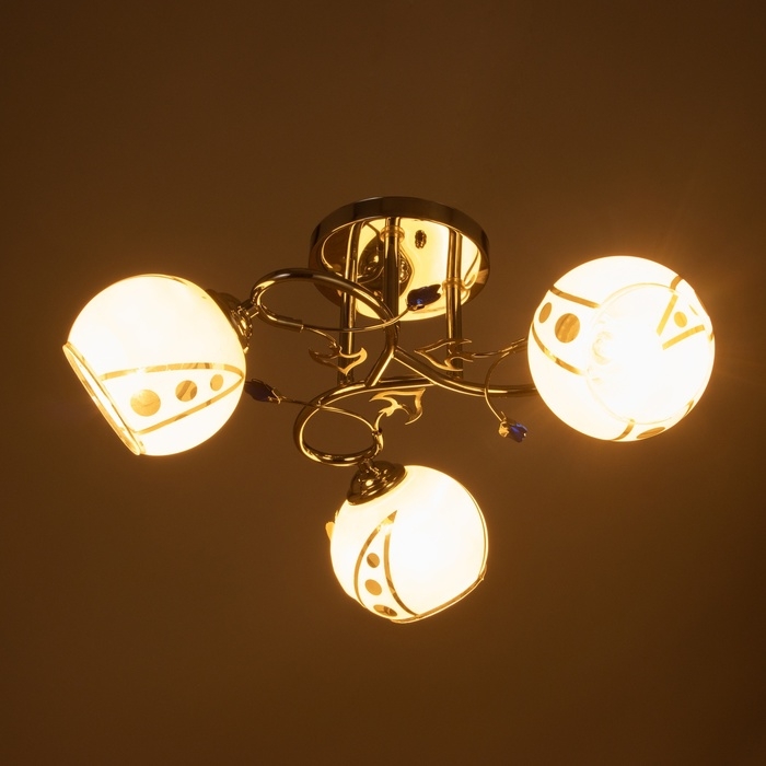 Люстра "Аура" 3х40Вт Е27 Хром МОДЕЛЬ: 2612363