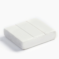 Полимерная глина для лепки, 50 г запекаемая, цвет белый «Наброскин» Полимерная глина для лепки, 50 г запекаемая, цвет белый «Наброскин»