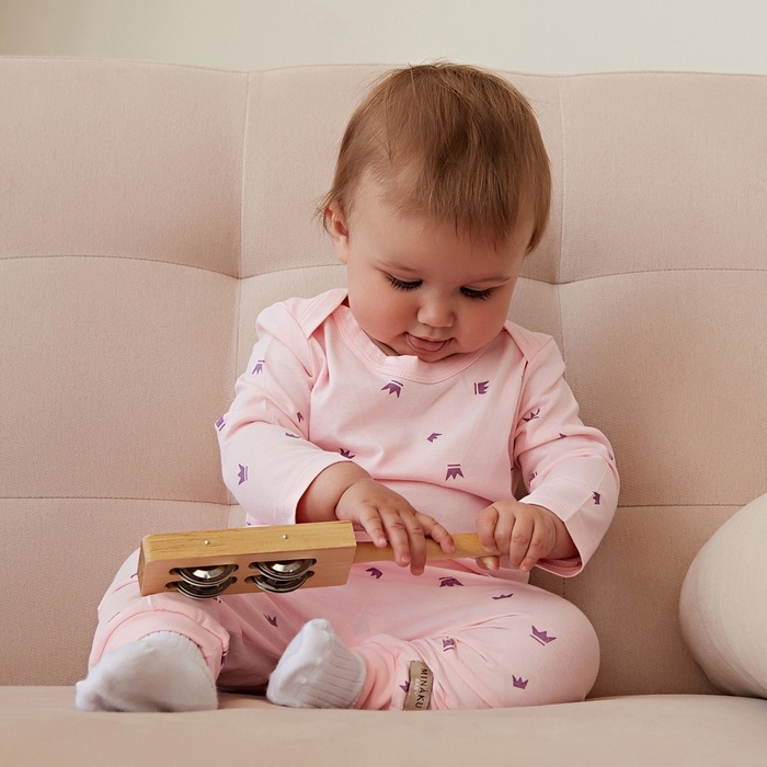 Лонгслив детский MINAKU, цвет розовый, рост 62-68 см Лонгслив детский MINAKU, цвет розовый, рост 62-68 см