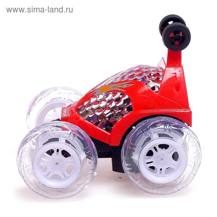 Перевёртыш радиоуправляемый &laquo;Торнадо&raquo;, с пистолетом, стреляет гелевыми пулями, работает от аккумулятора