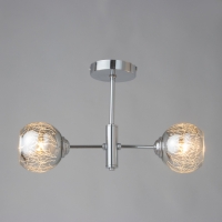 Люстра Аполло 2х60Вт Е27 Хром Люстра Аполло 2х60Вт Е27 Хром
