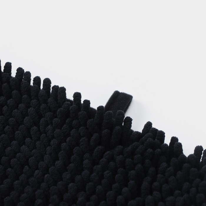 Коврик для дома LaDо́m, букли, плотность 1400 г, 50×80 см, цвет графитовый Коврик для дома LaDо́m, букли, плотность 1400 г, 50×80 см, цвет графитовый