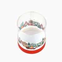 Коробка подарочная &laquo;Зимний город&raquo;, 10 х 11 см, Новый год