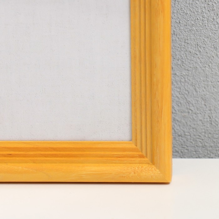Фоторамка дерево "Image Art" С18 25х35 см,(пластиковый экран), янтарь