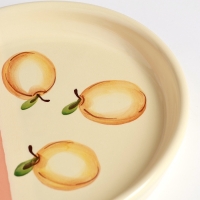 Тарелка "Модерн супер" 18х3см, персиковый поцелуй