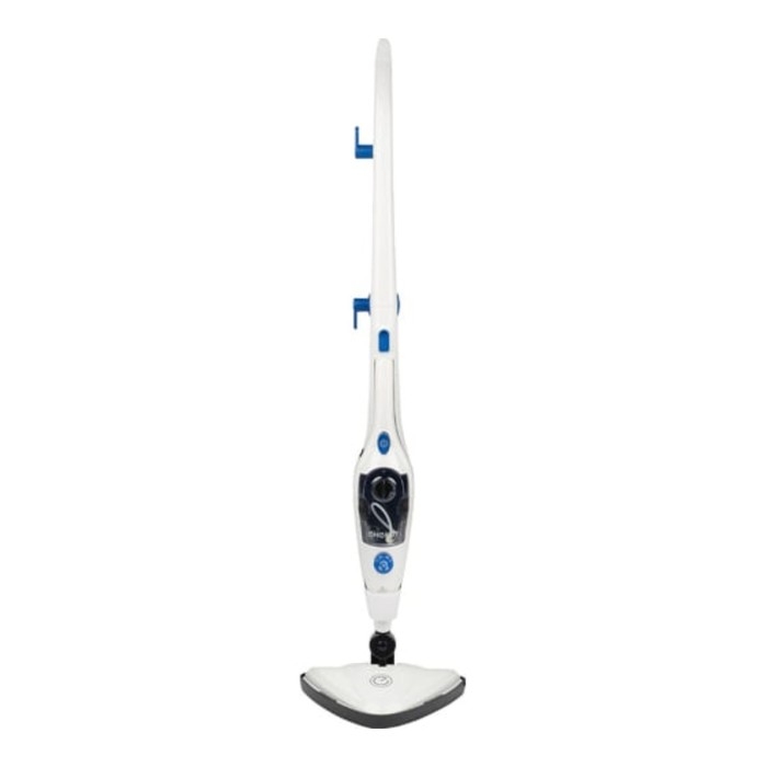 Паровая швабра Energy EN-644, 1500 Вт, 350 мл, шнур 5 м, бело-синяя Паровая швабра Energy EN-644, 1500 Вт, 350 мл, шнур 5 м, бело-синяя