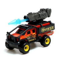 Набор металлических машинок «Дино парк», с динозаврами, стреляют пулями, МИКС Набор металлических машинок «Дино парк», с динозаврами, стреляют пулями, МИКС