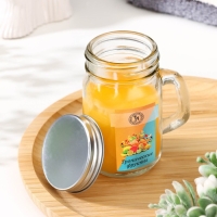 Свеча ароматическая в банке "Тропические фрукты", 7,2 х 8,5 см, 190 г Свеча ароматическая в банке "Тропические фрукты", 7,2 х 8,5 см, 190 г