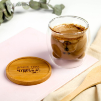 Стакан с подставкой «Доброе утро, чудо», 300 мл Стакан с подставкой «Доброе утро, чудо», 300 мл