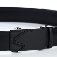 Ремень мужской, Великан, ширина 4 см, пряжка автомат, цвет чёрный Ремень мужской, Великан, ширина 4 см, пряжка автомат, цвет чёрный