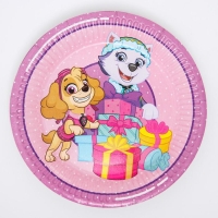 Набор бумажной посуды, на 6 персон "С днем рождения!", Щенячий патруль Набор бумажной посуды, на 6 персон "С днем рождения!", Щенячий патруль