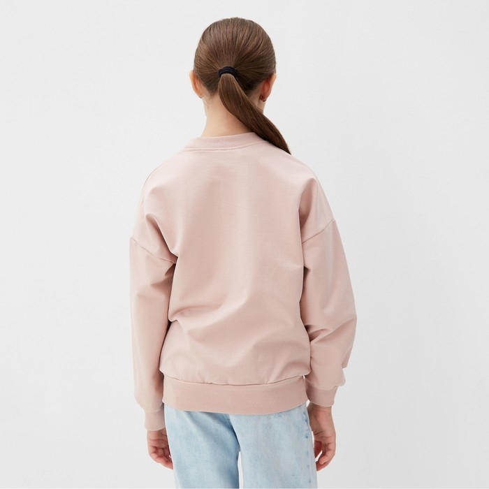Джемпер для девочки MINAKU, цвет пудровый, рост 140 см Джемпер для девочки MINAKU, цвет пудровый, рост 140 см