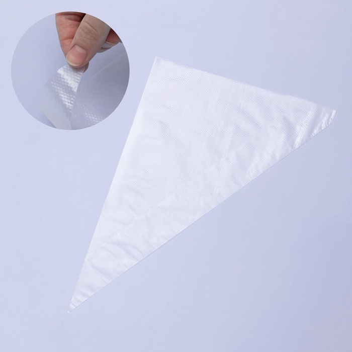 Кондитерский мешок одноразовый, 100 шт, 34×24 см, размер L Кондитерский мешок одноразовый, 100 шт, 34×24 см, размер L