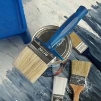 Кисть-макловица ТУНДРА, смешанная щетина, пластиковая рукоятка, 30х70 мм Кисть-макловица ТУНДРА, смешанная щетина, пластиковая рукоятка, 30х70 мм