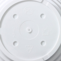 Горшок для цветов с поддоном «Алиса», 1 л, d=17 см, h=10 см, цвет белый Горшок для цветов с поддоном «Алиса», 1 л, d=17 см, h=10 см, цвет белый