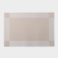 Салфетка сервировочная на стол Доляна «Шахматы», 45×30 см, цвет бежевый Салфетка сервировочная на стол Доляна «Шахматы», 45×30 см, цвет бежевый