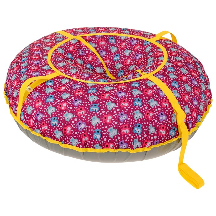 Тюбинг-ватрушка ONLITOP, диаметр чехла 105 см, цвета МИКС Тюбинг-ватрушка ONLITOP, диаметр чехла 105 см, цвета МИКС