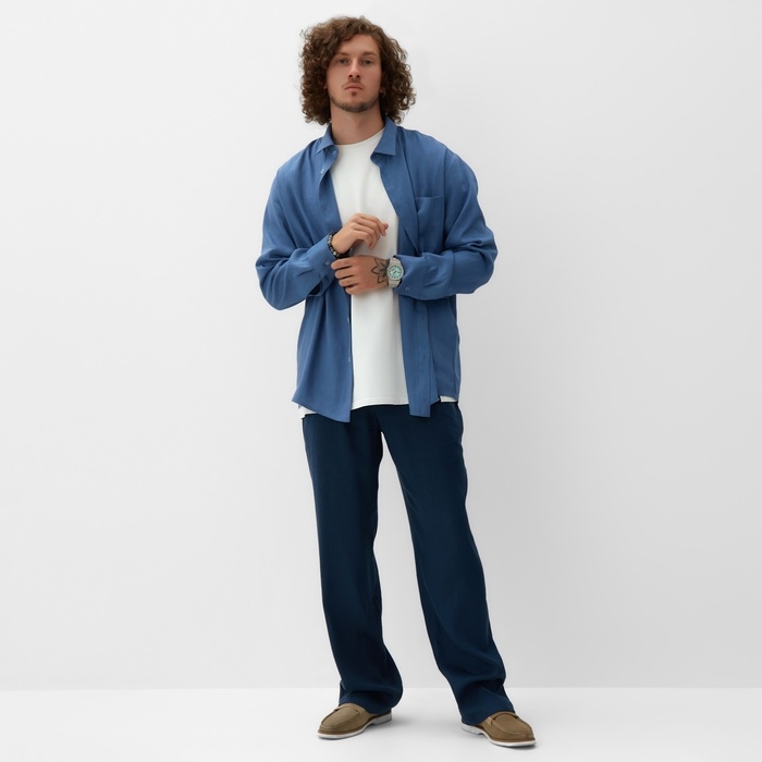 Брюки мужские MIST р.48, темно-синий