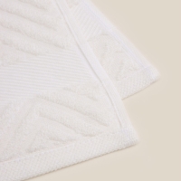 Полотенце махровое SL HOME: Geometry "Блан де Блан" 50х90 см, 83% хлопок, 17% лён, 500 г/м2 Полотенце махровое SL HOME: Geometry "Блан де Блан" 50х90 см, 83% хлопок, 17% лён, 500 г/м2