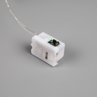 Гирлянда «Нить» 2 м роса с насадками «Шарики», IP20, нить серебристая, 20 LED 4.6 В, батарейки AG13x3 (в комплекте), 3 режима, свечение тёплое белое Гирлянда «Нить» 2 м роса с насадками «Шарики», IP20, нить серебристая, 20 LED 4.6 В, батарейки AG13x3 (в комплекте), 3 режима, свечение тёплое белое