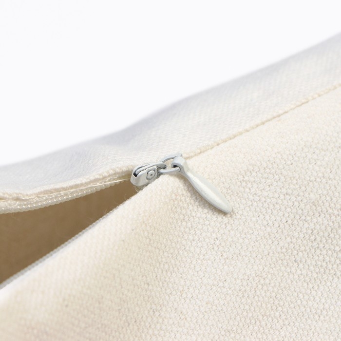 Наволочка декоративная &laquo;Этель&raquo; Бохо, 45х45 см, цвет молочный, 100% хлопок