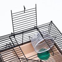 Клетка-мини для грызунов "Пижон" №2, укомплектованная, 27 х 15 х 16 см, бежевая Клетка-мини для грызунов "Пижон" №2, укомплектованная, 27 х 15 х 16 см, бежевая