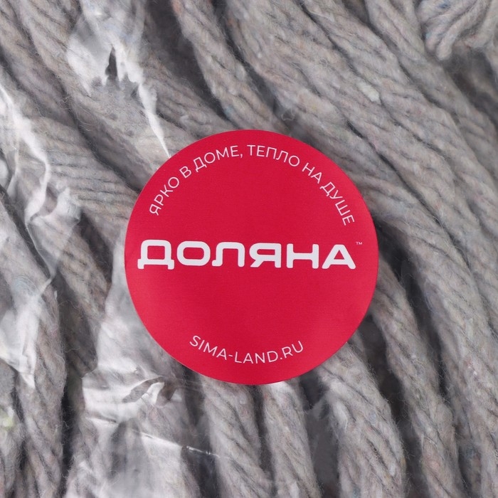 Насадка для швабры верёвочная Доляна, хлопок, 30&times;10&times;6 см, цвет МИКС