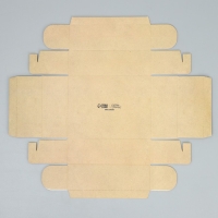 Коробка подарочная, упаковка, &laquo;Под крафт&raquo; 16.5 х 12.5 х 5 см