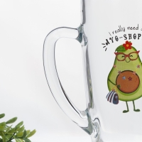 Кружка &laquo;Авокадо&raquo;, 400 мл, рисунок МИКС