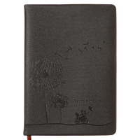 Ежедневник недатированный А5, 148 листов в линейку, обложка пвх, МИКС