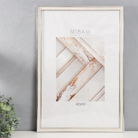 Фоторамка пластик "МИРАМ" 40х60 см, 642468 бежевый (пластиковый экран) Фоторамка пластик "МИРАМ" 40х60 см, 642468 бежевый (пластиковый экран)