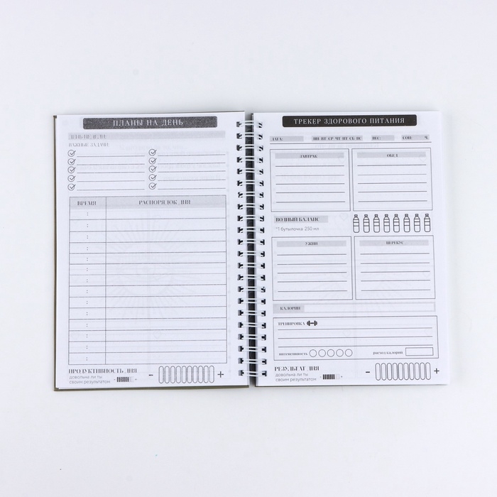 Дневник осознанности &laquo;Создавай себя сегодня&raquo; в тв. обл. с тиснением А5, 86 л