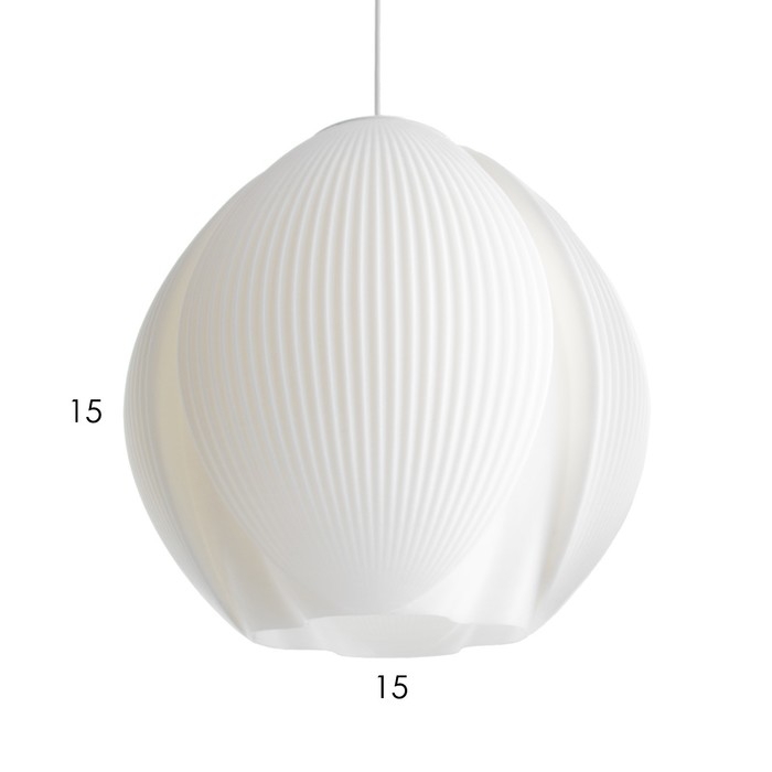 Светильник BayerLux "Бутоны" 13хЕ14 15Вт  белый 60х60х18-120см