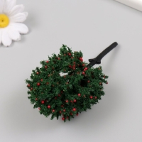 Искусственное растение для творчества пластик "Яблоня" 12 см