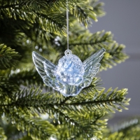 Ёлочная игрушка «Ангел», от батареек, свечение мульти (RGB) Ёлочная игрушка «Ангел», от батареек, свечение мульти (RGB)