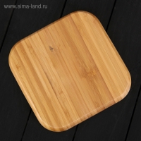 Менажница Доляна Striata, 4 секции, 20&times;20&times;1,5 см