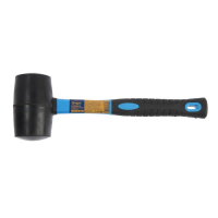 Киянка ТУНДРА, фиберглассовая рукоятка, черная резина, 650 г Киянка ТУНДРА, фиберглассовая рукоятка, черная резина, 650 г