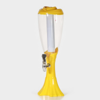 Башня пивная &laquo;Вавилон&raquo;, 3 л, цвет жёлтый