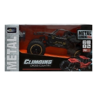 Джип &laquo;Вездеход&raquo;, радиоуправление, дым, элементы из металла, черный