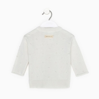 Кардиган вязаный Крошка Я, р.68-74, молочный Кардиган вязаный Крошка Я, р.68-74, молочный